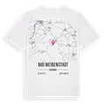 Bad Weißenstadt karta t-shirt