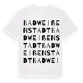 Bad Weißenstadt ordlek t-shirt
