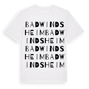 Bad Windsheim ordlek t-shirt – ekologisk bomull t-shirt från Pinshirt