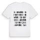 Bad Wörishofen ordlek t-shirt