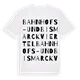 Bahnhofs- und Bismarckviertel ordlek t-shirt