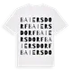 Baiersdorf ordlek t-shirt