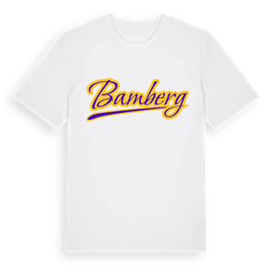 Bamberg baseball t-shirt – ekologisk bomull t-shirt från Pinshirt