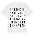 Bastheim ordlek t-shirt
