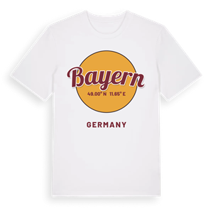 Bayern cirkel t-shirt – ekologisk bomull t-shirt från Pinshirt