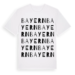 Bayern ordlek t-shirt – ekologisk bomull t-shirt från Pinshirt