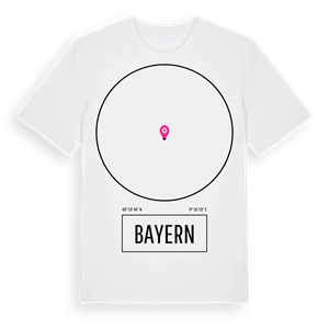 Bayern t-shirt – ekologisk bomull t-shirt från Pinshirt