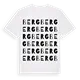 Berg ordlek t-shirt