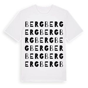 Berg ordlek t-shirt – ekologisk bomull t-shirt från Pinshirt