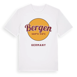 Bergen cirkel t-shirt – ekologisk bomull t-shirt från Pinshirt