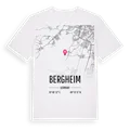 Bergheim karta t-shirt