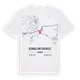 Bernau am Chiemsee karta t-shirt