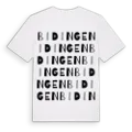 Bidingen ordlek t-shirt
