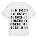 Bidingen ordlek t-shirt