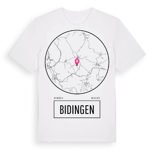Bidingen t-shirt – ekologisk bomull t-shirt från Pinshirt