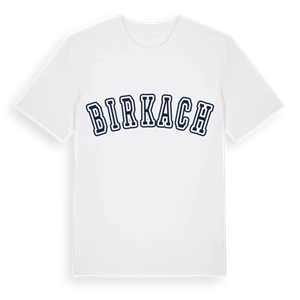 Birkach college t-shirt – ekologisk bomull t-shirt från Pinshirt