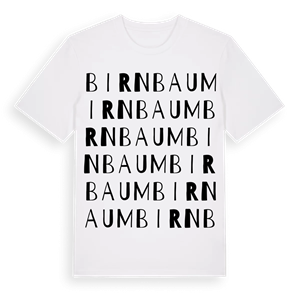 Birnbaum ordlek t-shirt – ekologisk bomull t-shirt från Pinshirt