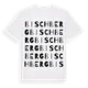 Bischberg ordlek t-shirt