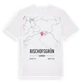 Bischofsgrün karta t-shirt