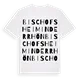 Bischofsheim in der Rhön ordlek t-shirt