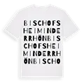 Bischofsheim in der Rhön ordlek t-shirt