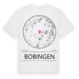 Bobingen t-shirt – ekologisk bomull t-shirt från Pinshirt