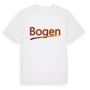 Bogen baseball t-shirt – ekologisk bomull t-shirt från Pinshirt