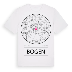 Bogen t-shirt – ekologisk bomull t-shirt från Pinshirt