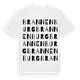 Brannenburg ordlek t-shirt