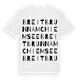 Breitbrunn am Chiemsee ordlek t-shirt