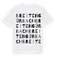 Breitengüßbach ordlek t-shirt