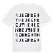 Bubenreuth ordlek t-shirt