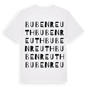 Bubenreuth ordlek t-shirt – ekologisk bomull t-shirt från Pinshirt