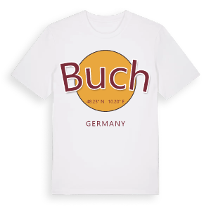 Buch cirkel t-shirt – ekologisk bomull t-shirt från Pinshirt