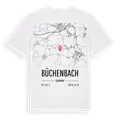 Büchenbach karta t-shirt