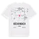 Büchenbach karta t-shirt