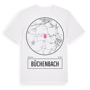 Büchenbach t-shirt – ekologisk bomull t-shirt från Pinshirt