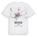 Buchloe karta t-shirt
