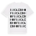 Buckenhof ordlek t-shirt