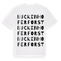 Buckenhofer Forst ordlek t-shirt