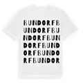 Bundorf ordlek t-shirt