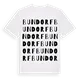 Bundorf ordlek t-shirt