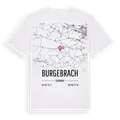 Burgebrach karta t-shirt
