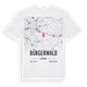 Bürgerwald karta t-shirt