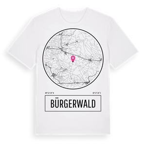 Bürgerwald t-shirt – ekologisk bomull t-shirt från Pinshirt