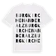 Burgkirchen an der Alz ordlek t-shirt