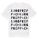 Burgpreppach ordlek t-shirt