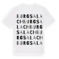 Burgsalach ordlek t-shirt