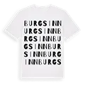 Burgsinn ordlek t-shirt