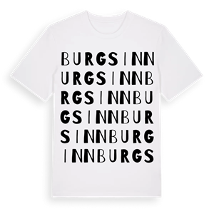 Burgsinn ordlek t-shirt – ekologisk bomull t-shirt från Pinshirt